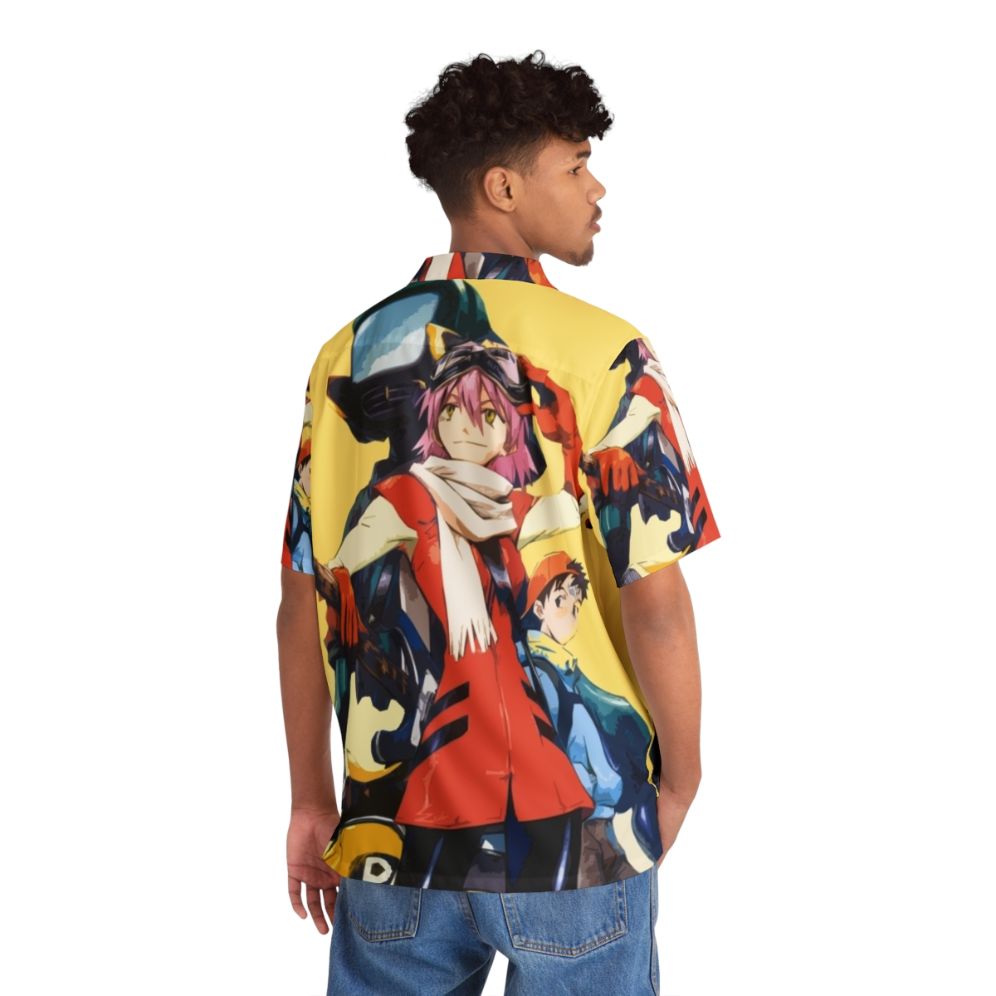 FLCL Anime Hawaiian Shirt - People Back