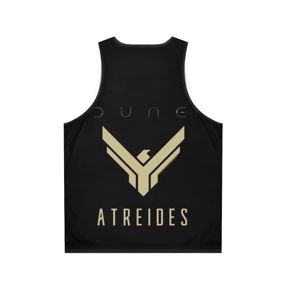 Dune Atreides House Unisex Tank Top - Back