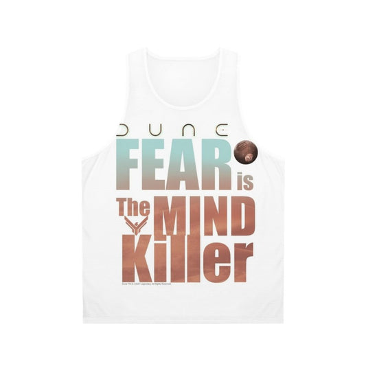 Dune 2020 "Fear Is The Mind Killer" Unisex Tank Top