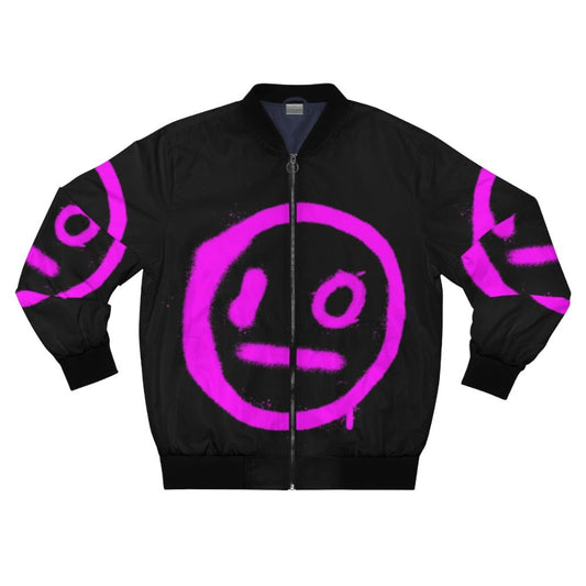 i_o-inspired bomber jacket for electronic dance music enthusiasts