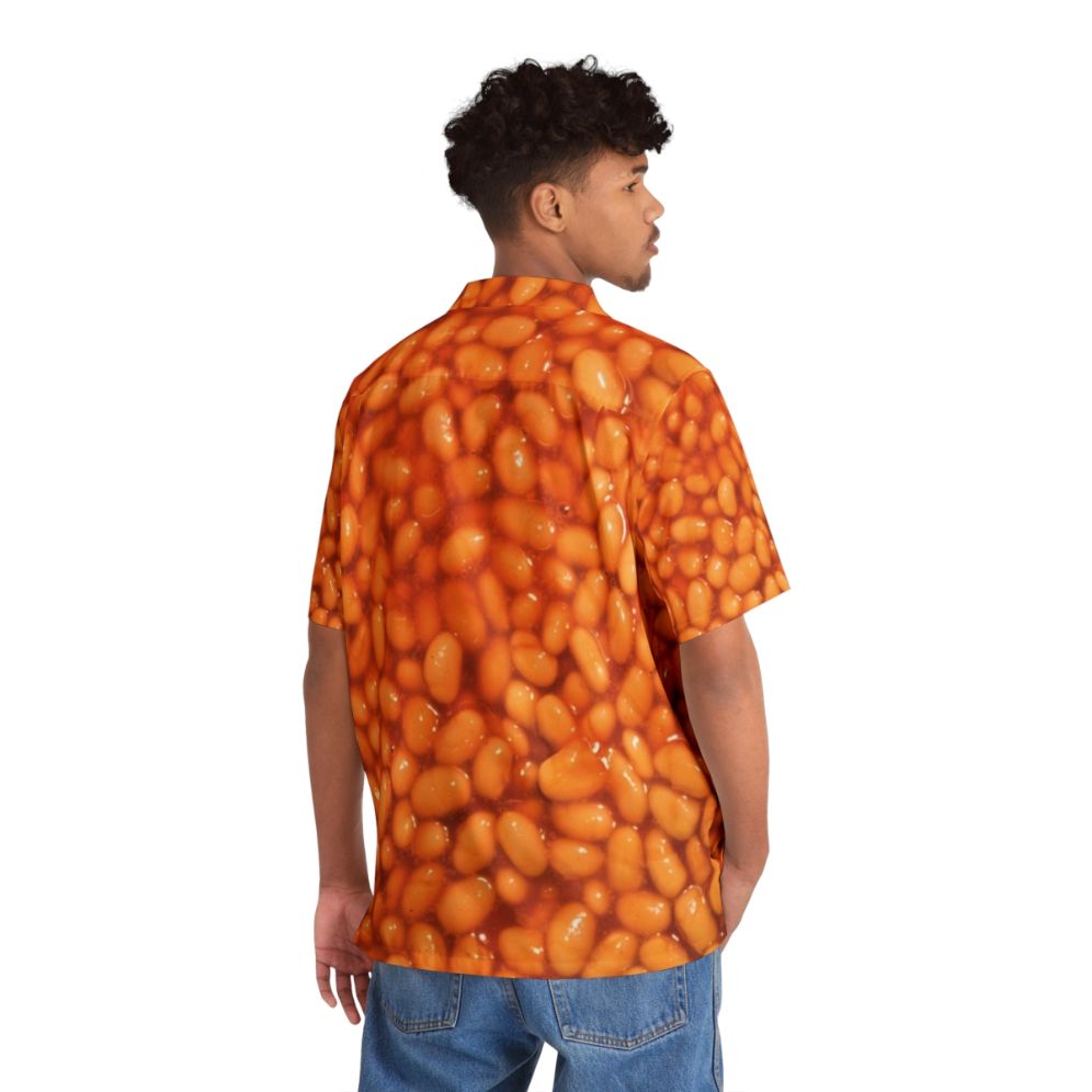 Beans and Beans' Hawaiian Shirt with Baked Beans Graphic - People Back