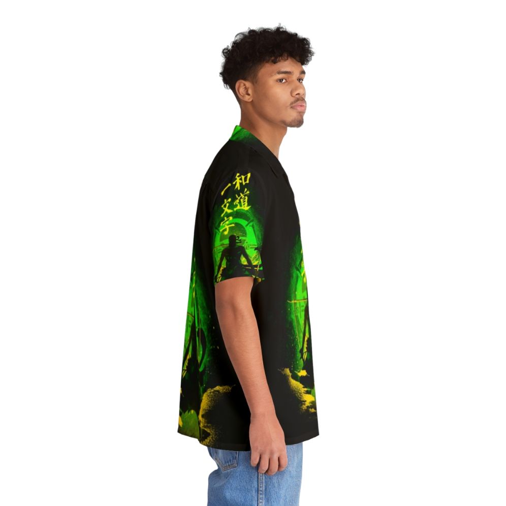 Zoro anime-inspired Hawaiian shirt - People Pight