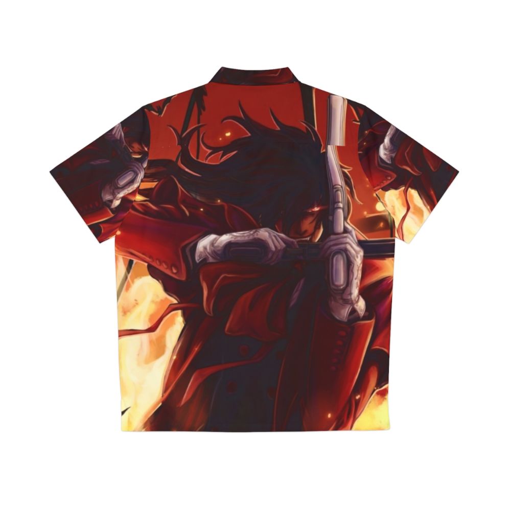 Alucard Anime Hawaiian Shirt - Back