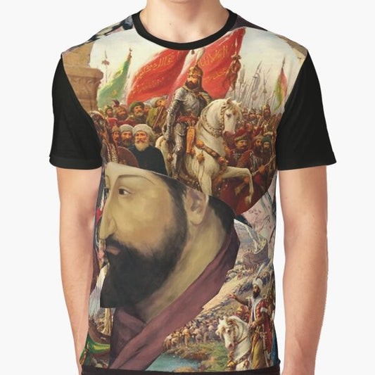 Fatih Sultan Mehmet Ottoman Empire Graphic T-Shirt