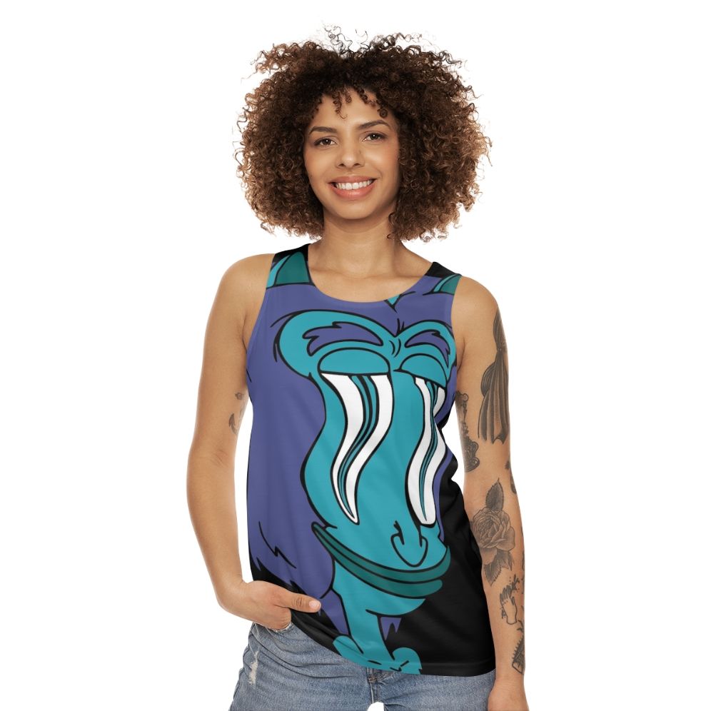 Big Mouth Hormone Monster Unisex Comedy Tank Top - women