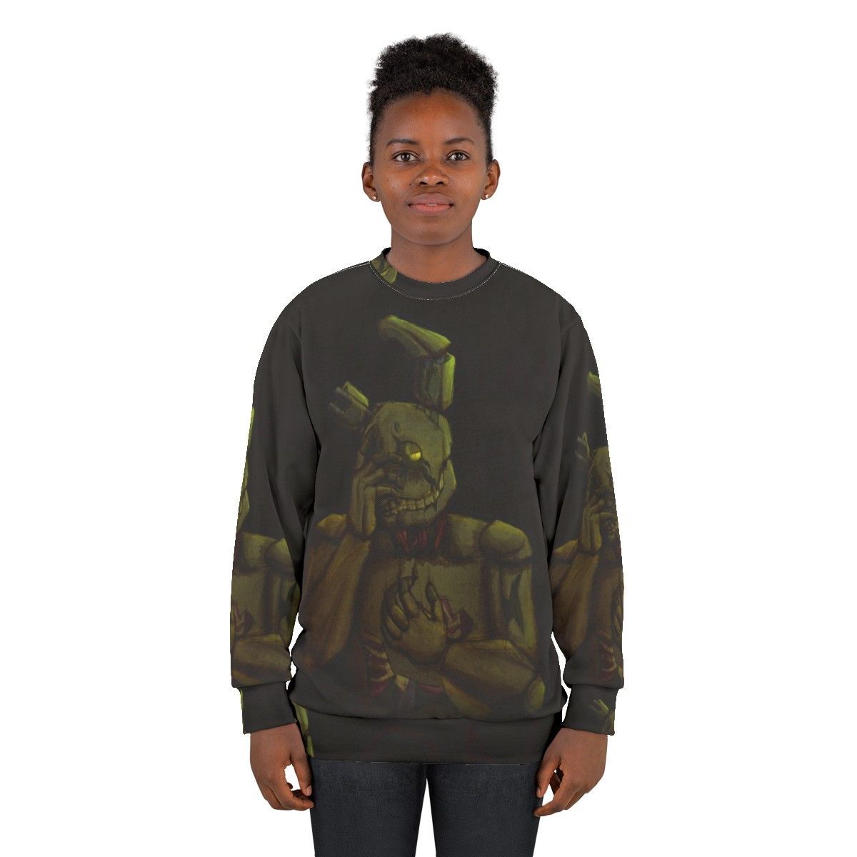 Springtrap 'Don't Blame It On The Kids' FNAF Sweatshirt - women