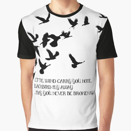 Blackbird Alter Bridge Lyrics Graphic T-Shirt