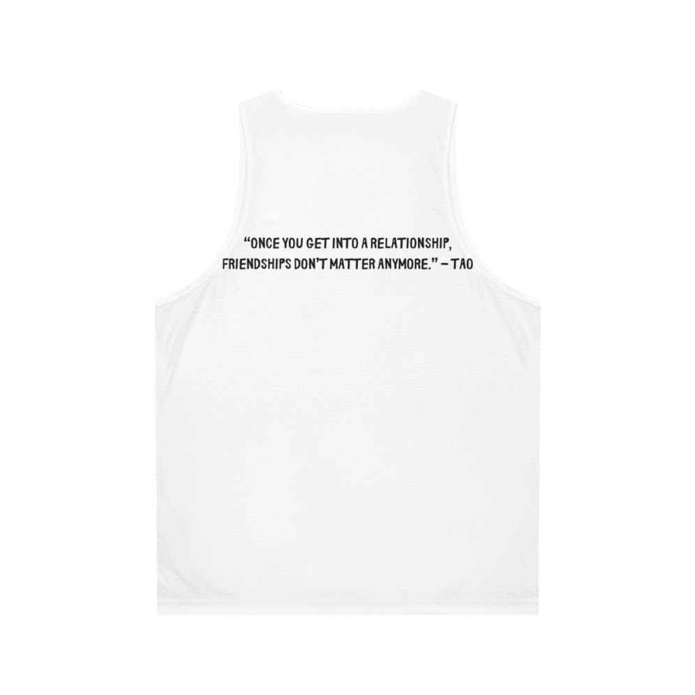 Heartstopper Netflix Series Unisex Tank Top - Back