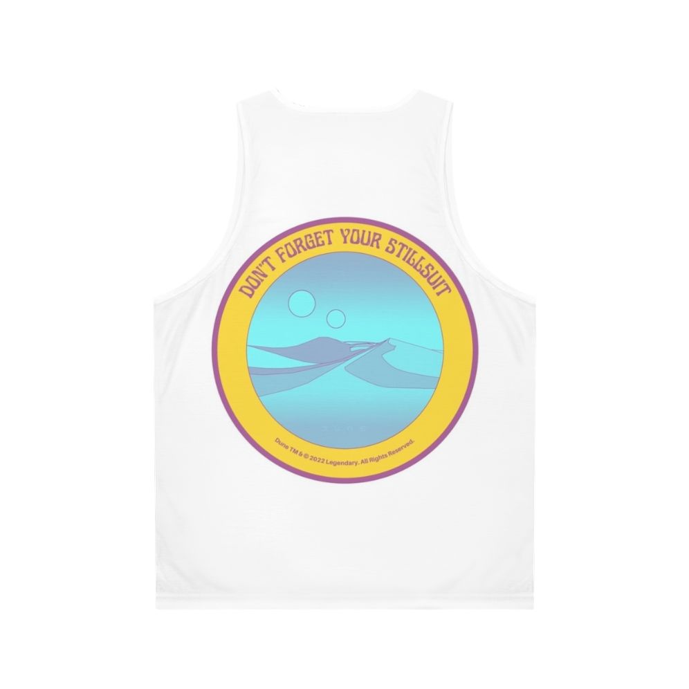 Dune Arrakis Desert Unisex Tank Top - Back