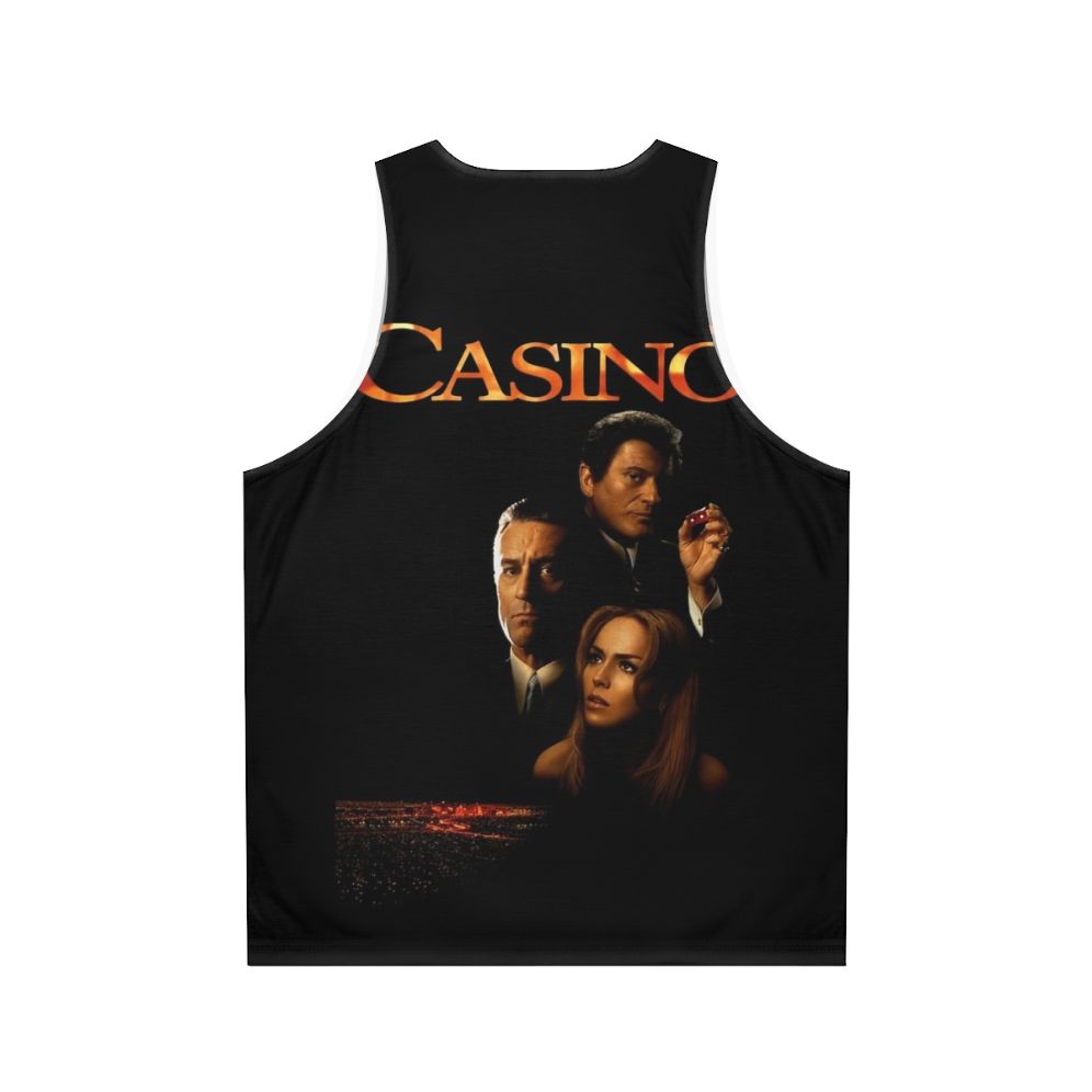 Casino 1995 Unisex Tank Top featuring Robert De Niro - Back