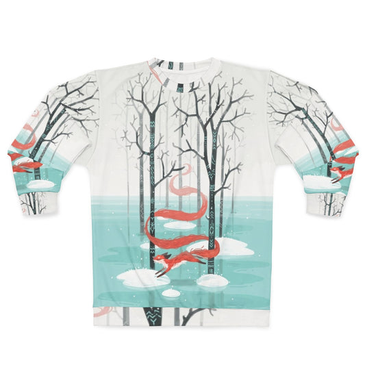 Magical forest spirit sweatshirt with cute animal design