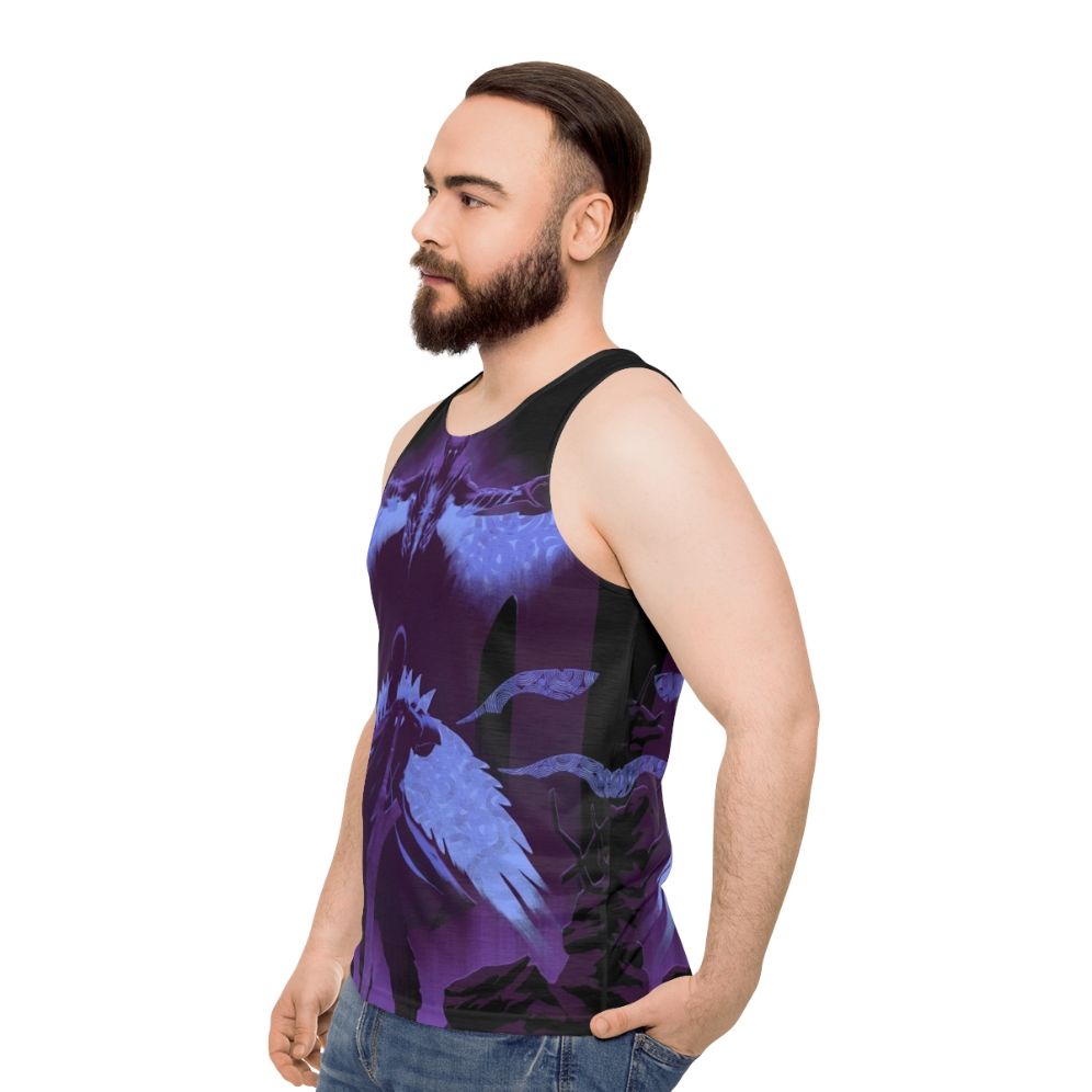 Violet Hunter Unisex Gaming Tank Top - men side