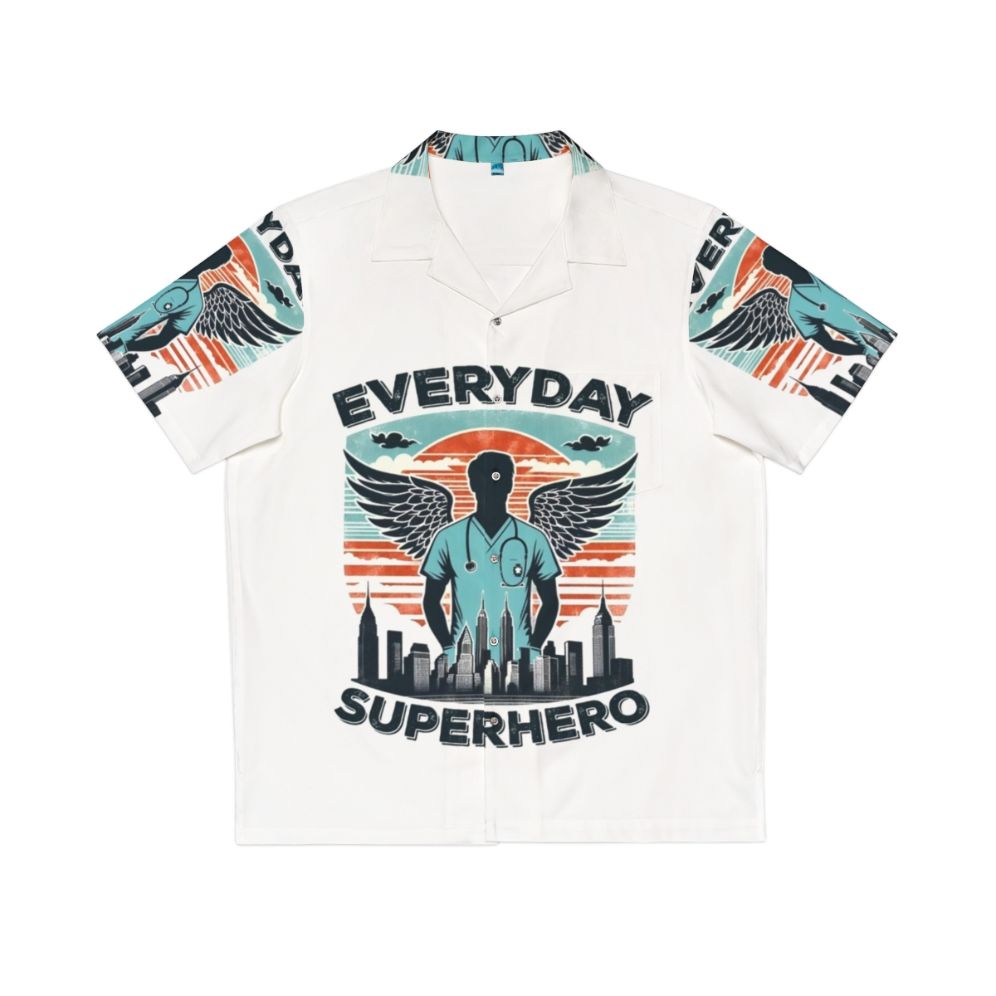 Everyday Superhero Male Nurse Hawaiian Shirt