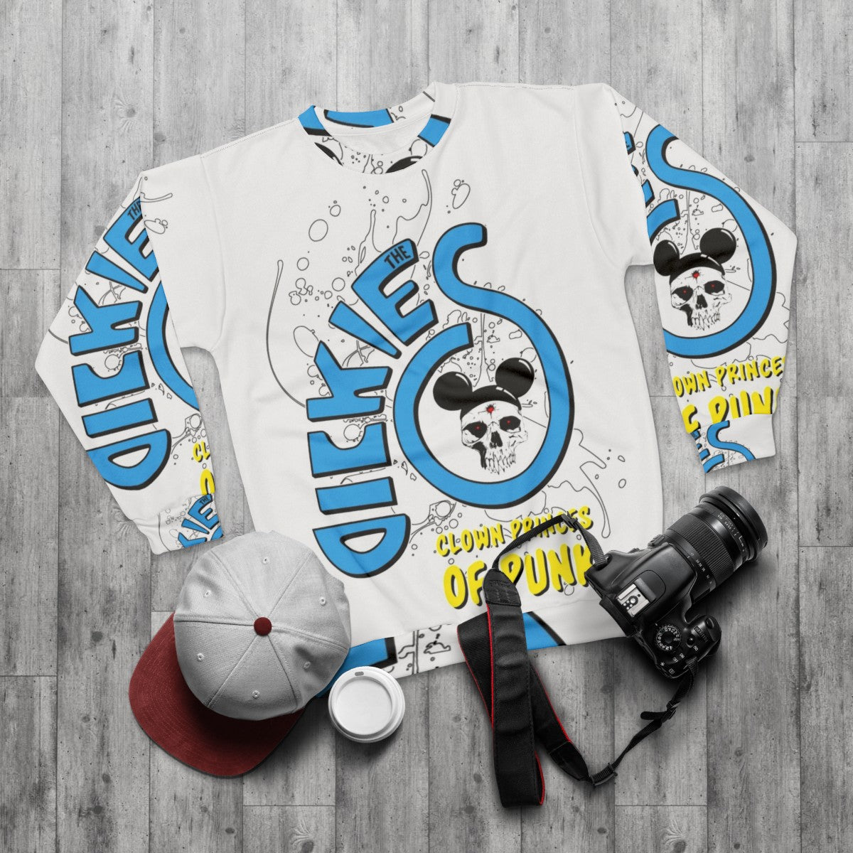 Dickies Clown Princes of Punk Sweatshirt - flat lay