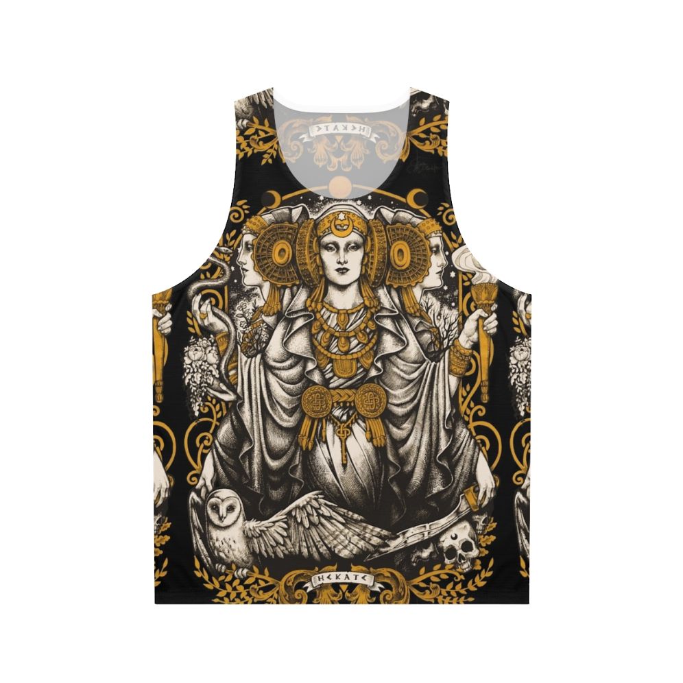 Iberian Hecate Unisex Art Nouveau Tank Top