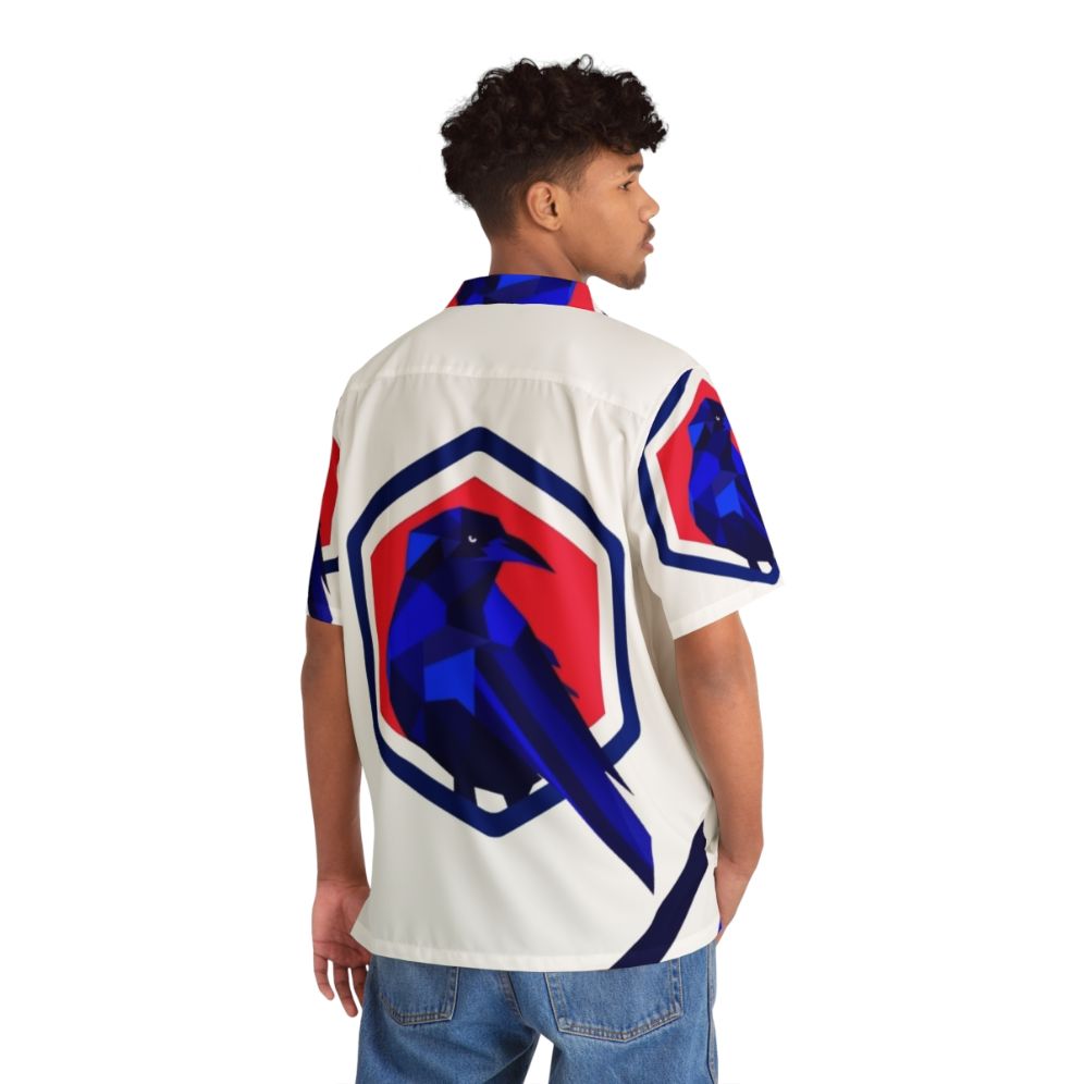 Greenhouse Academy Raven Hawaiian Shirt - People Back