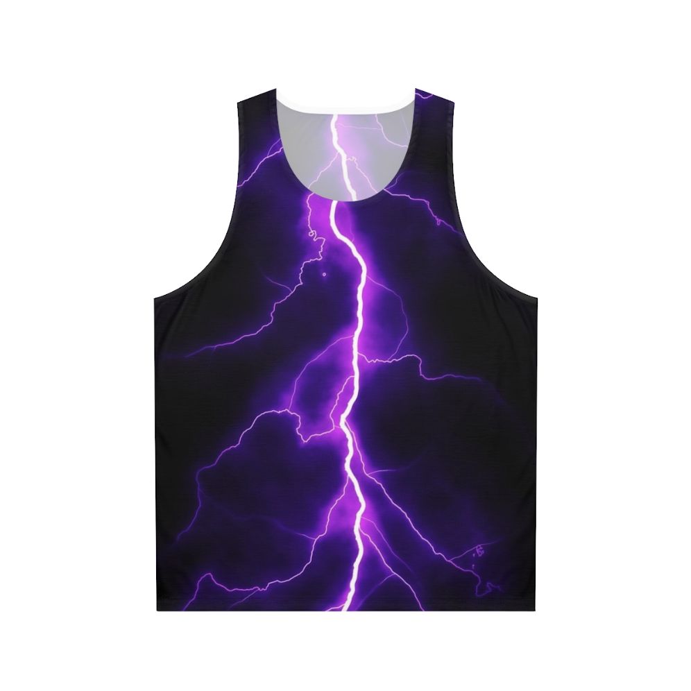 Purple Thunder Unisex Tank Top