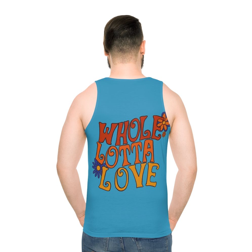 Whole Lotta Love Unisex Rock Tank Top - men back