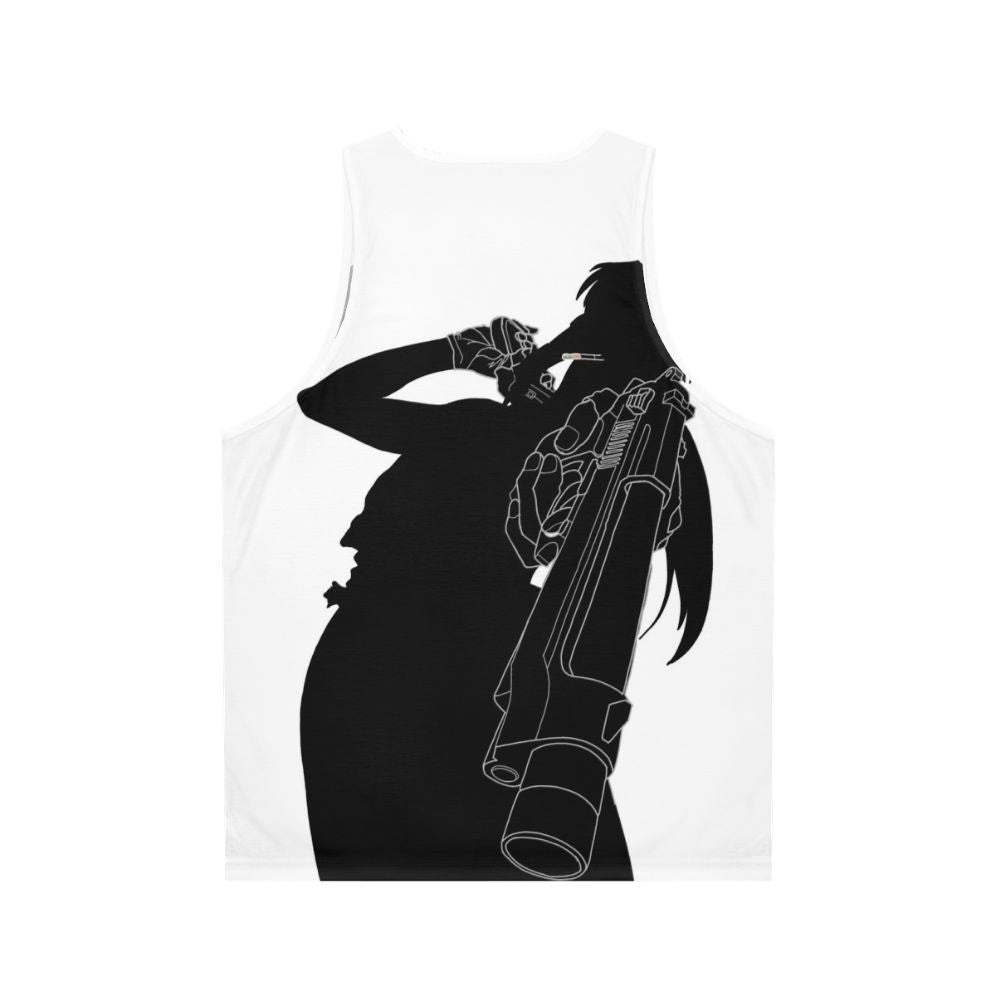 Revy Black Lagoon Unisex Anime Tank Top - Back