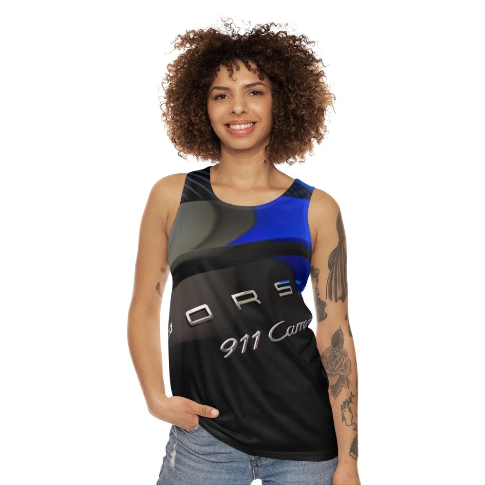 911 Carrera Unisex Sports Tank Top - women