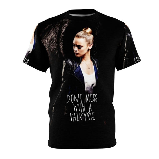 Tamsin Valkyrie inspired all-over-print t-shirt for Lost Girl fans