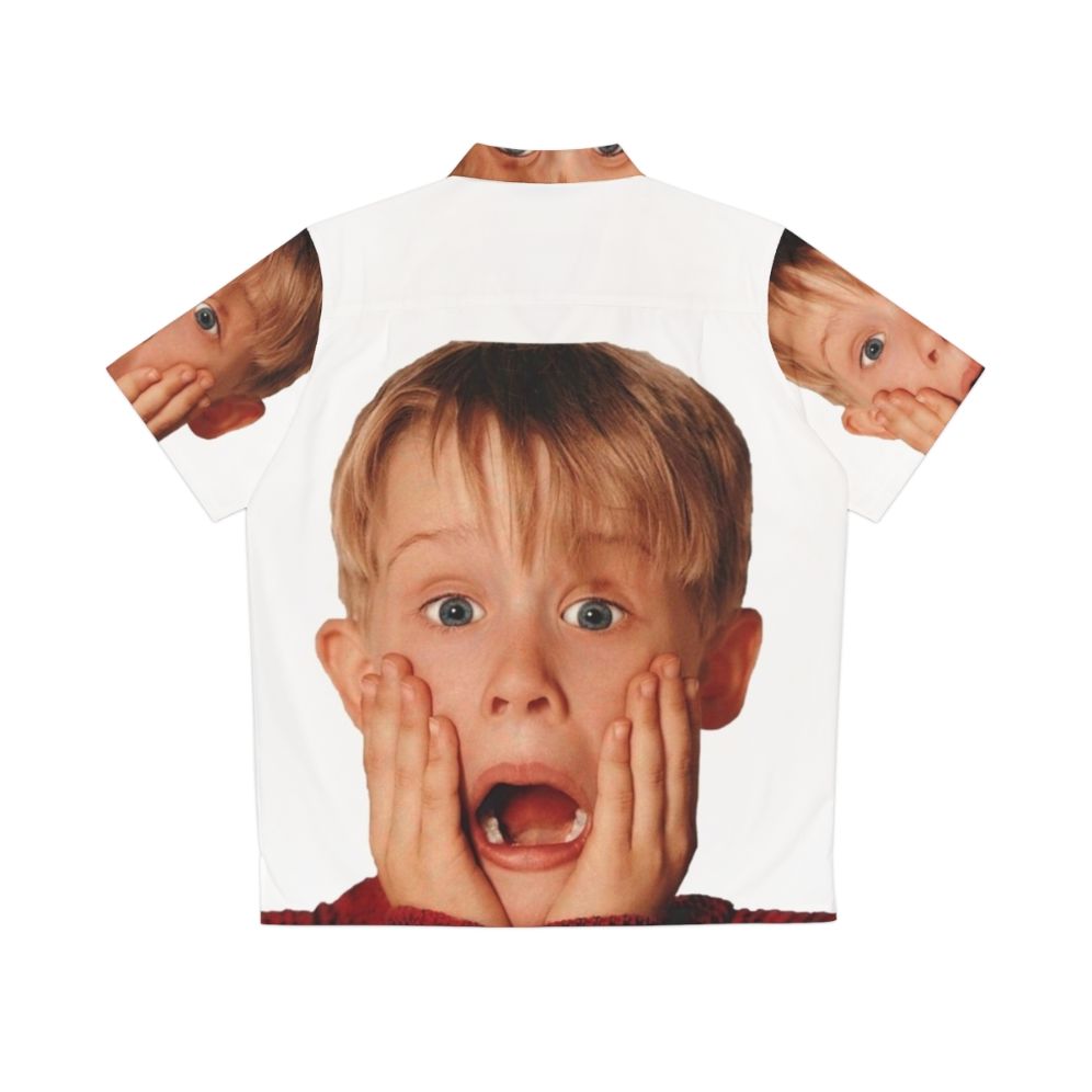 Macauly Culkin "Home Alone" Hawaiian Christmas Shirt - Back