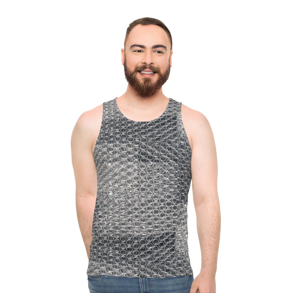 Bubble Wrap Unisex Tank Top - men