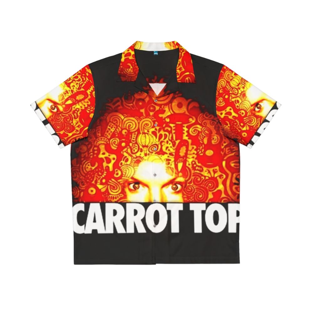 Carrot Top Hawaiian Shirt with Vibrant Tropical Print