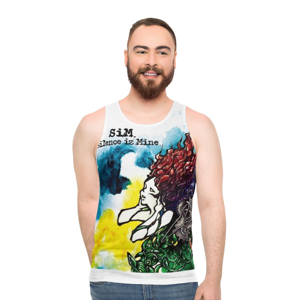 Unisex "Silence Is Mine" Music Tank Top - men