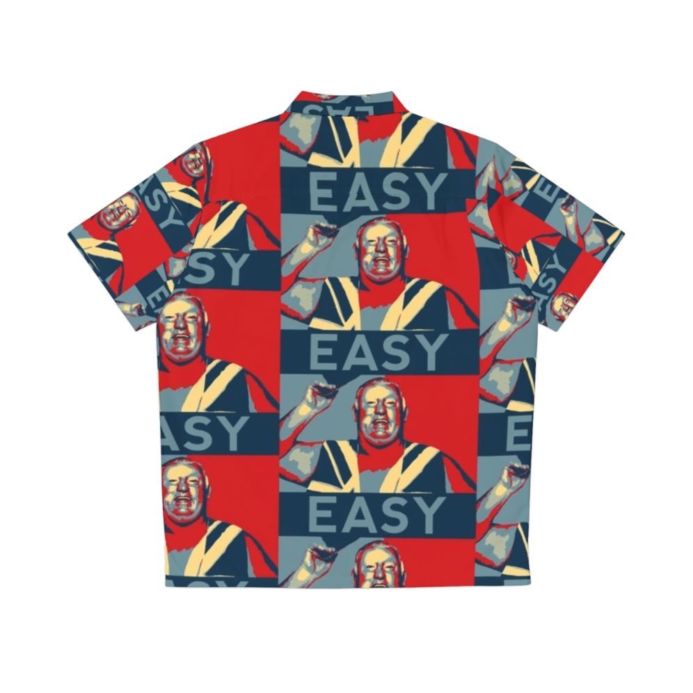 Easy Easy Easy Easy Retro 90s Hawaiian Shirt - Back