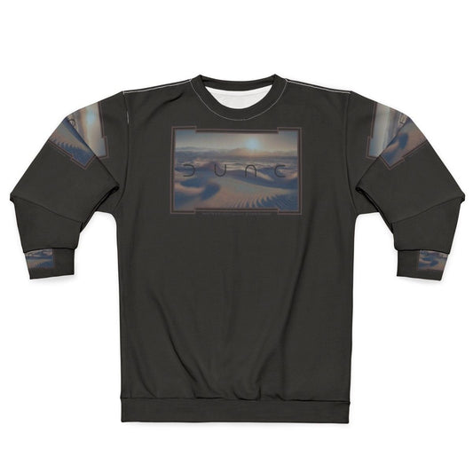 Dune Arrakis Desert Black Sweatshirt