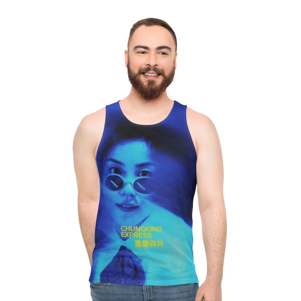 Chungking Express Wong Kar Wai Movie Graphic Unisex Tank Top - men