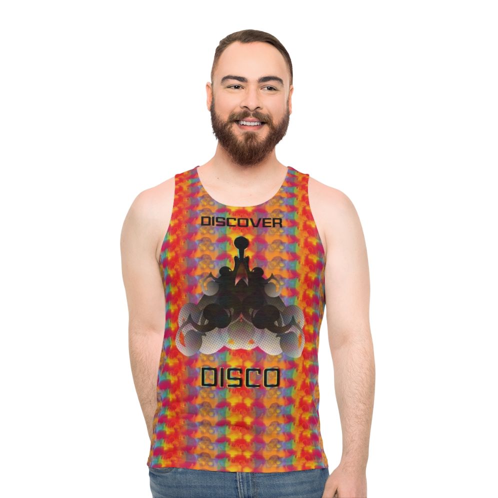 Disco-inspired Star Trek unisex tank top - men