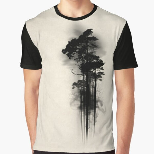 Enchanted Forest Fantasy Graphic T-Shirt