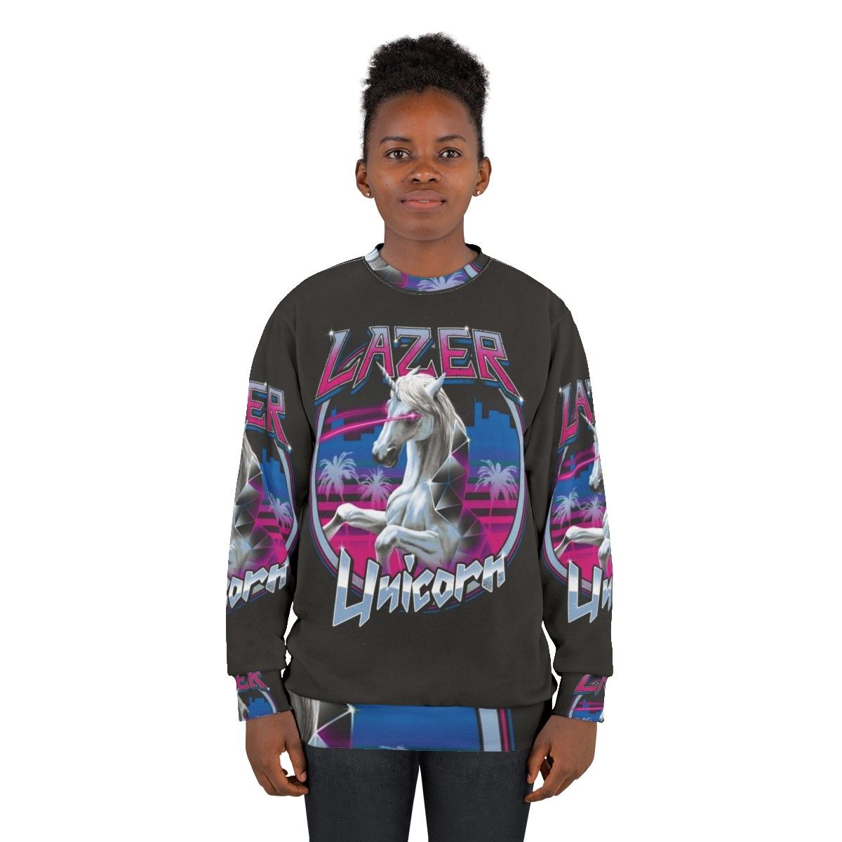 Lazer Unicorn Sweatshirt - women