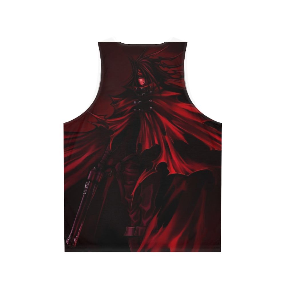 Final Fantasy Vincent Valentine Unisex Tank Top - Back