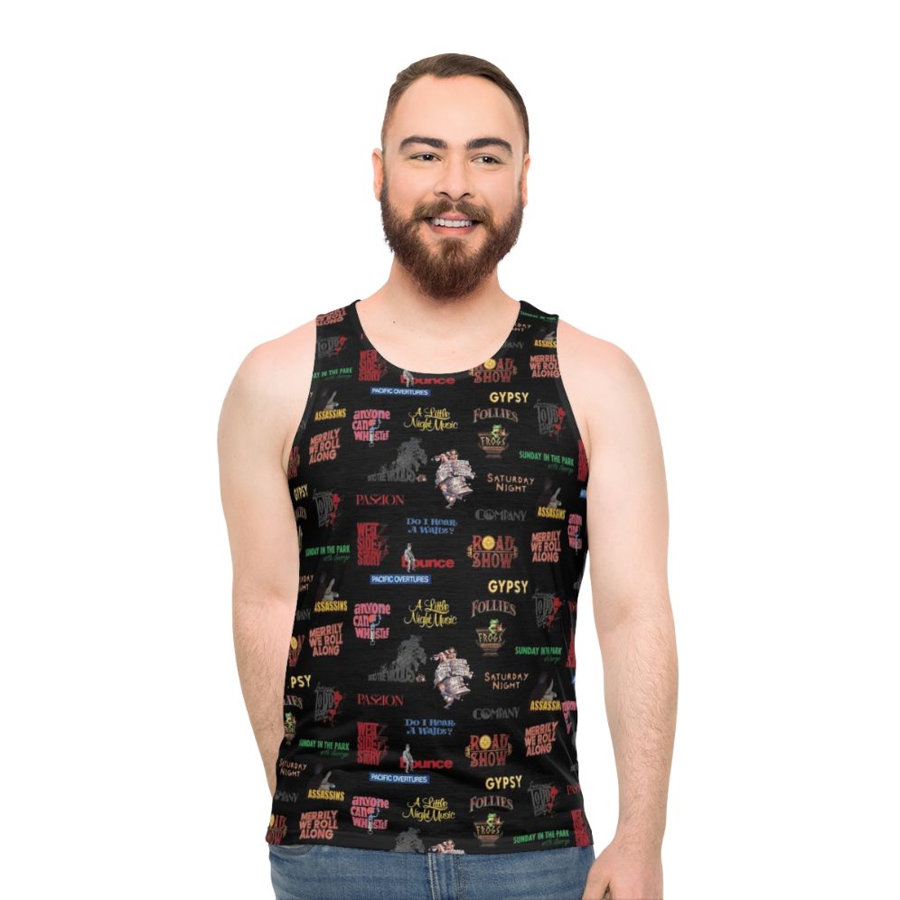 Sondheim Musicals Unisex Tank Top - men