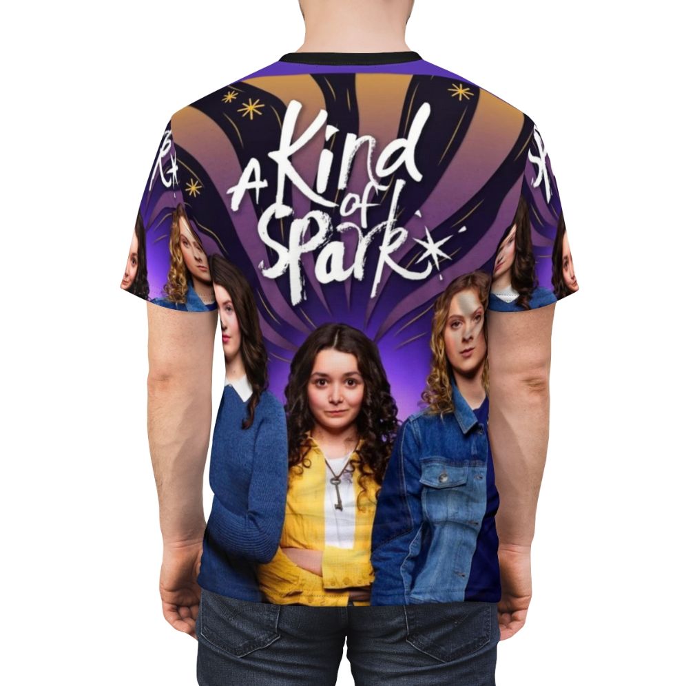 A Kind of Spark-inspired T-shirt featuring the Darrow sisters - men back