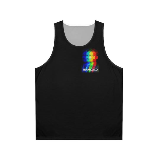 Conan O'Brien Team Coco Rainbow Pride Unisex Tank Top