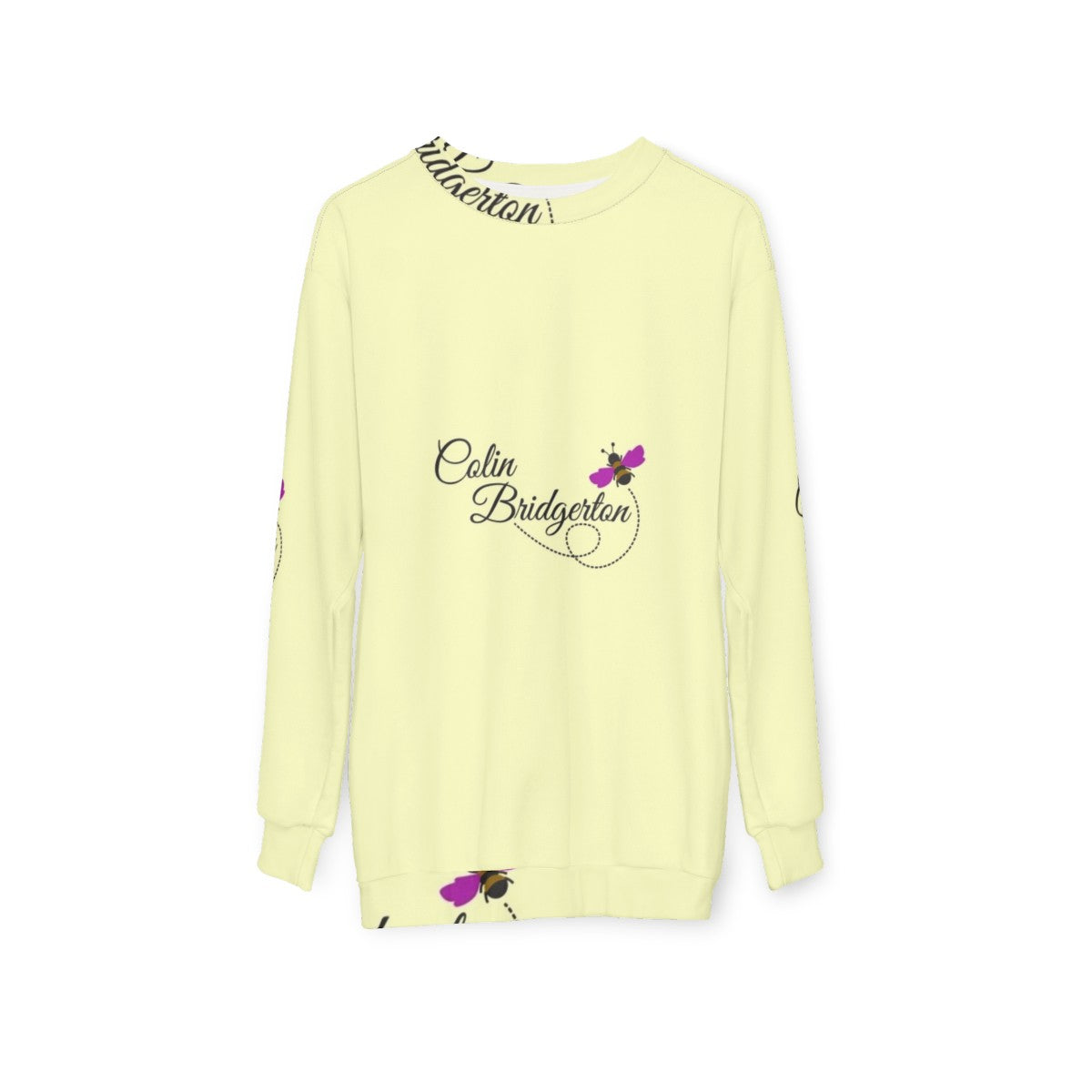 Colin Bridgerton and the Bee Bridgerton Netflix Sweatshirt - hanging