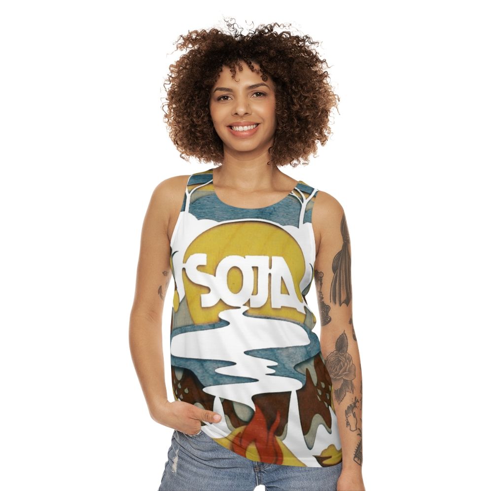 Soja & Hawaii Unisex Reggae Ska Tank Top - women