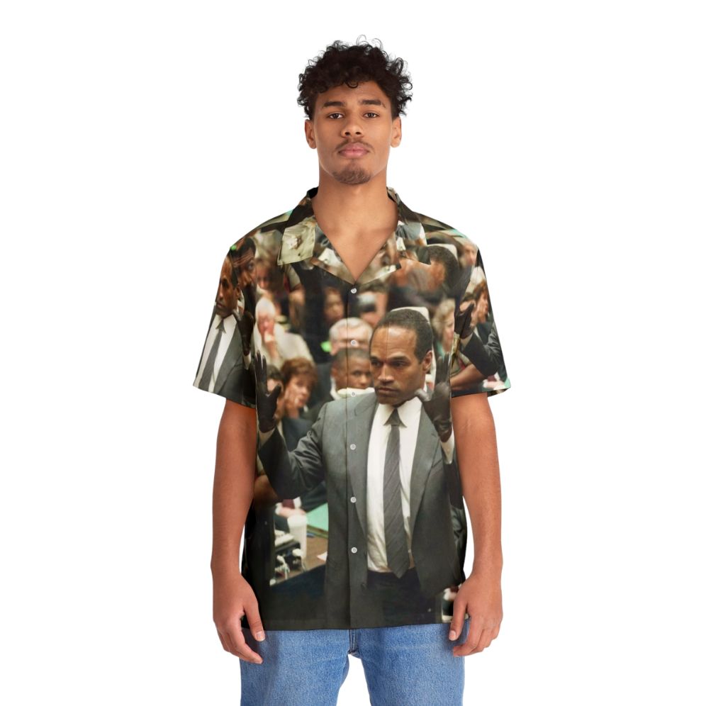 OJ Simpson's Glove Hawaiian Shirt - People Front