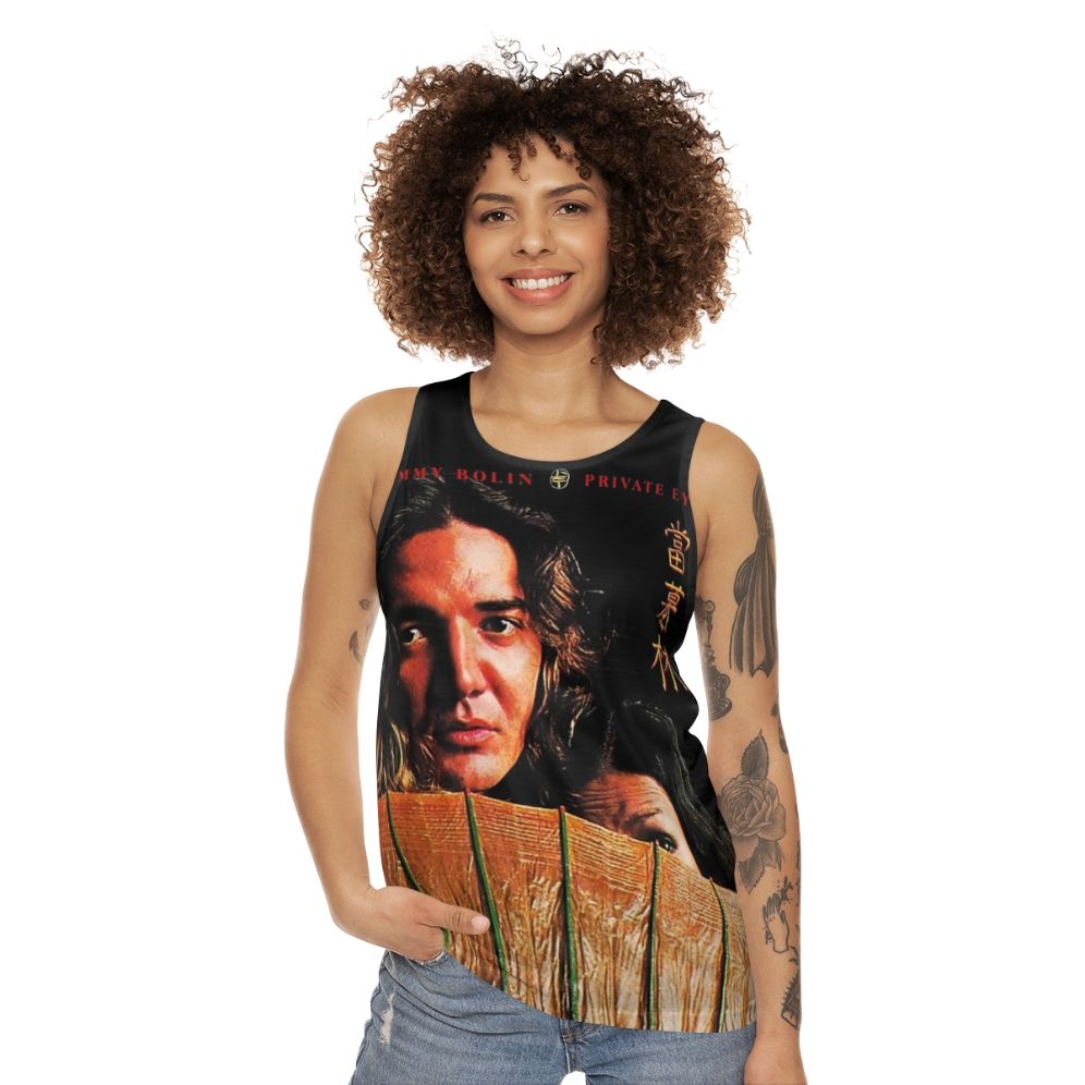 Tommy Bolin Private Eyes Unisex Tank Top - women