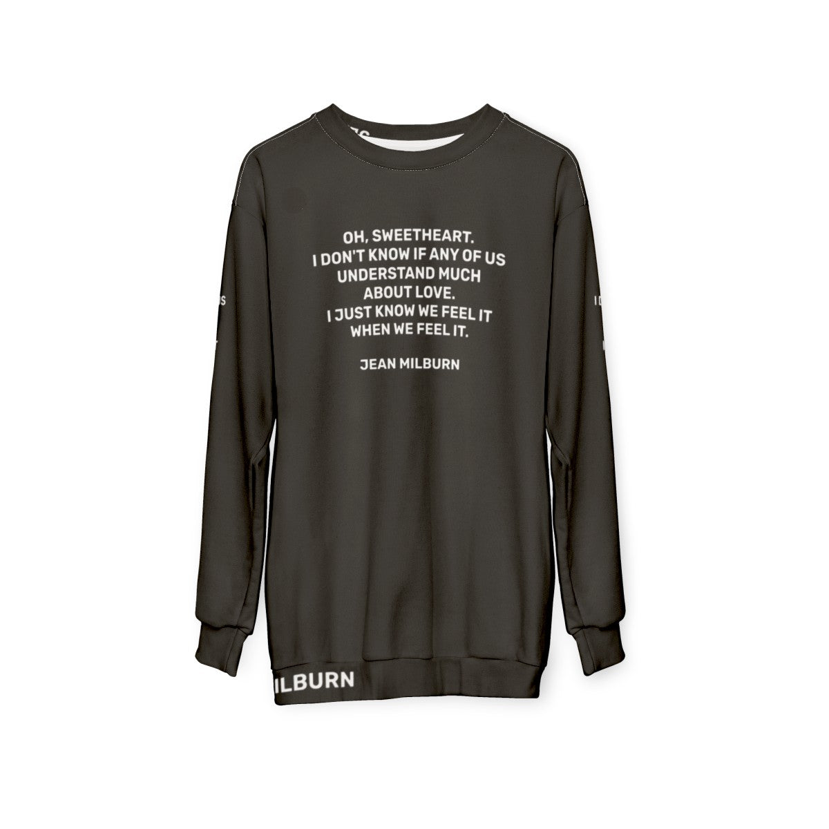 Sex Education Netflix Quotes Fan Art Sweatshirt - hanging