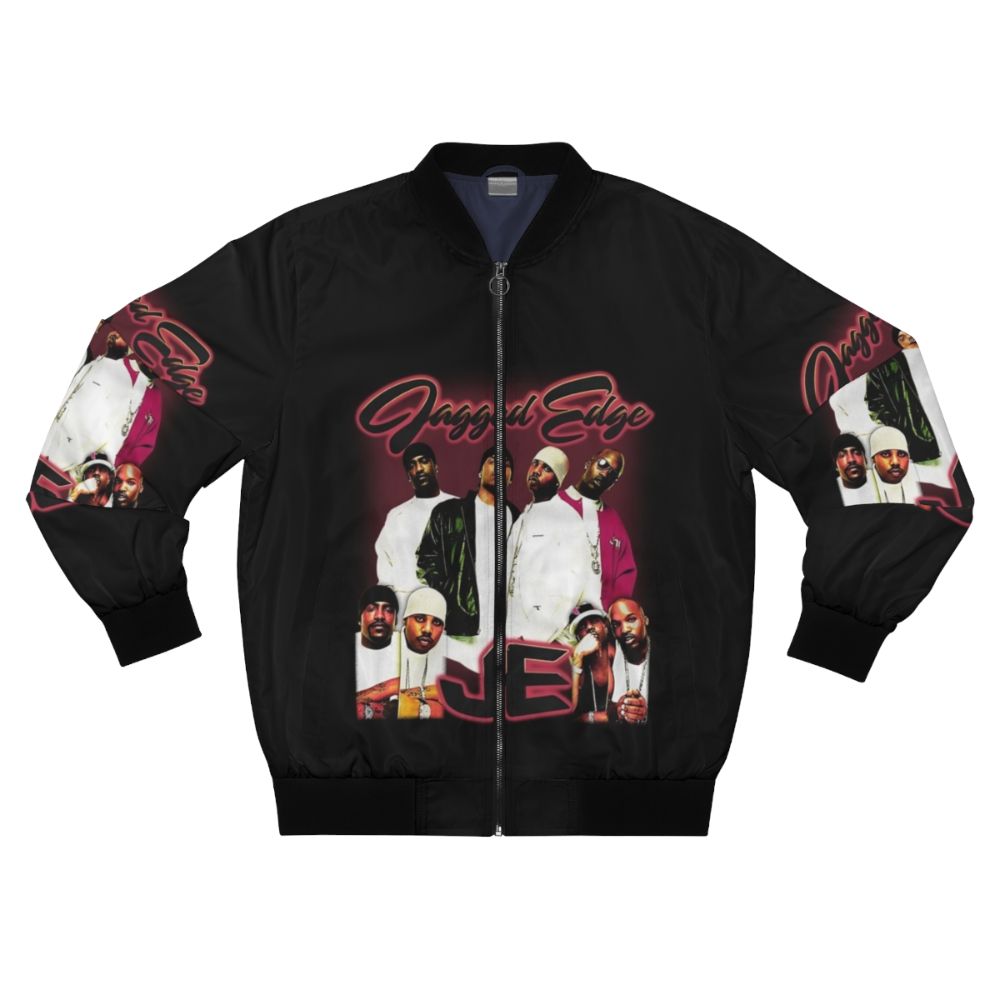 90s retro vintage style bomber jacket for men