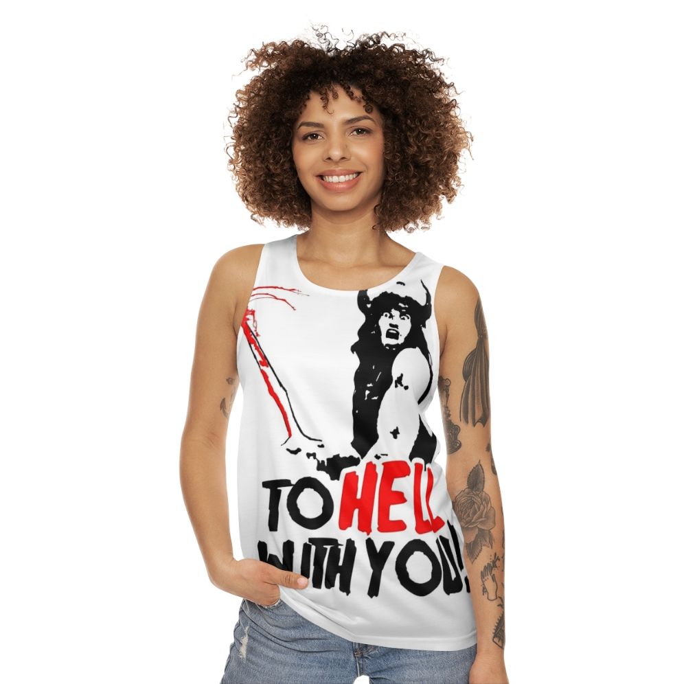 Conan the Barbarian unisex fantasy tank top - women