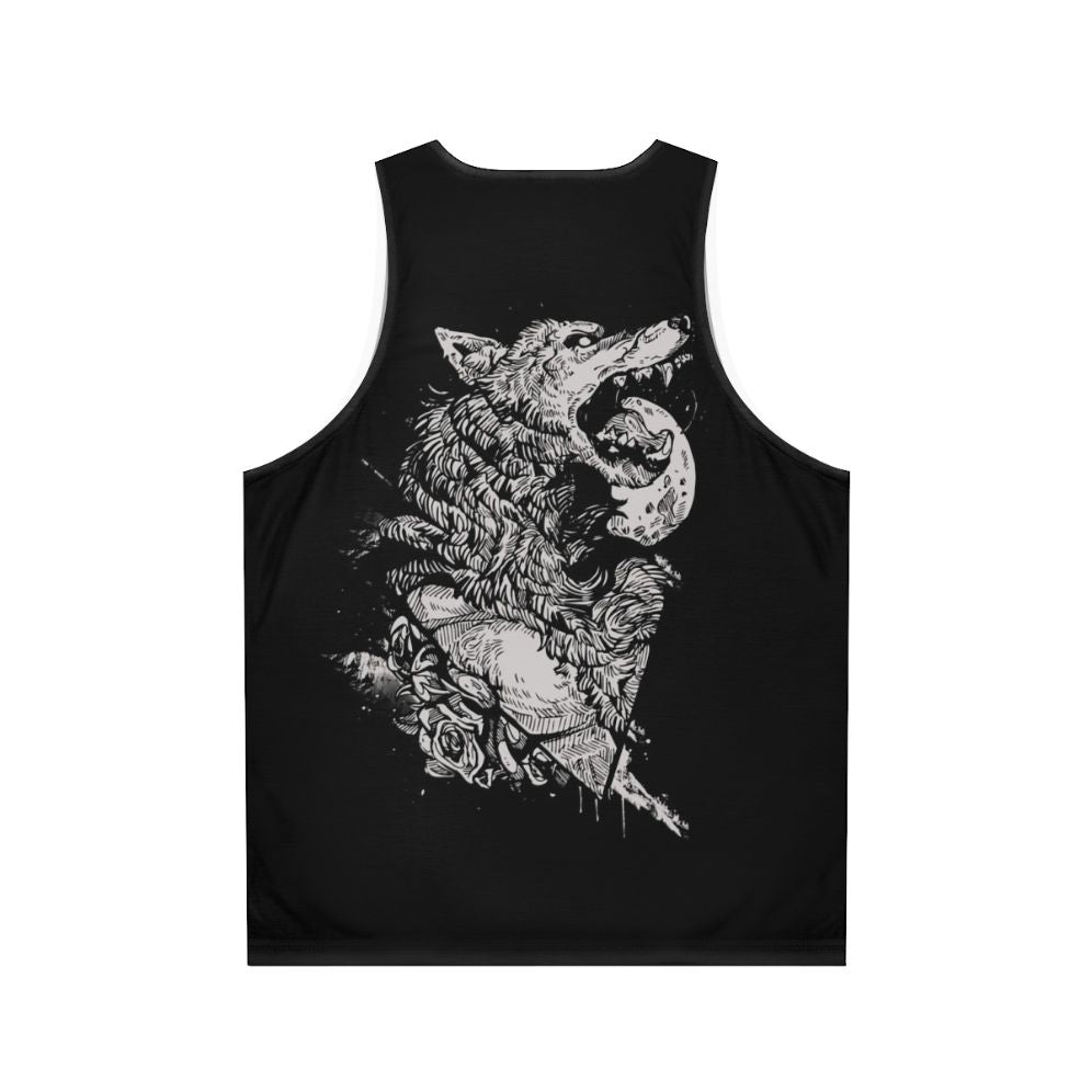 Werewolf unisex tank top - Back