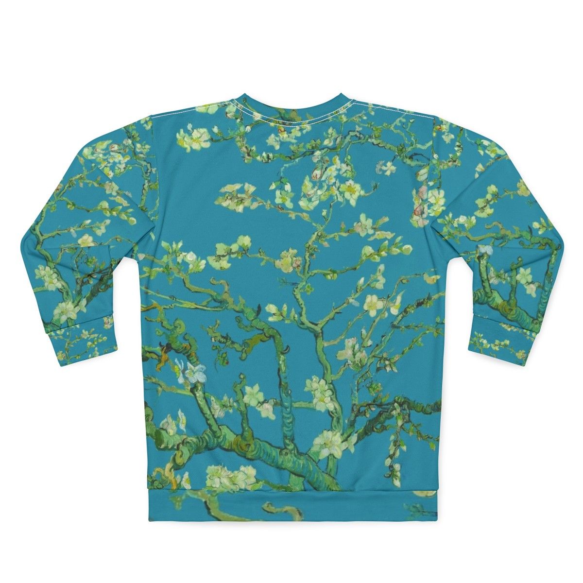 Almond blossom floral sweatshirt - Back