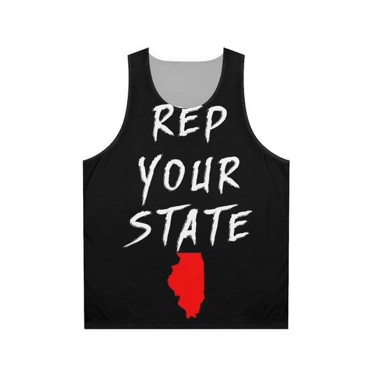 Unisex Illinois State Pride Tank Top