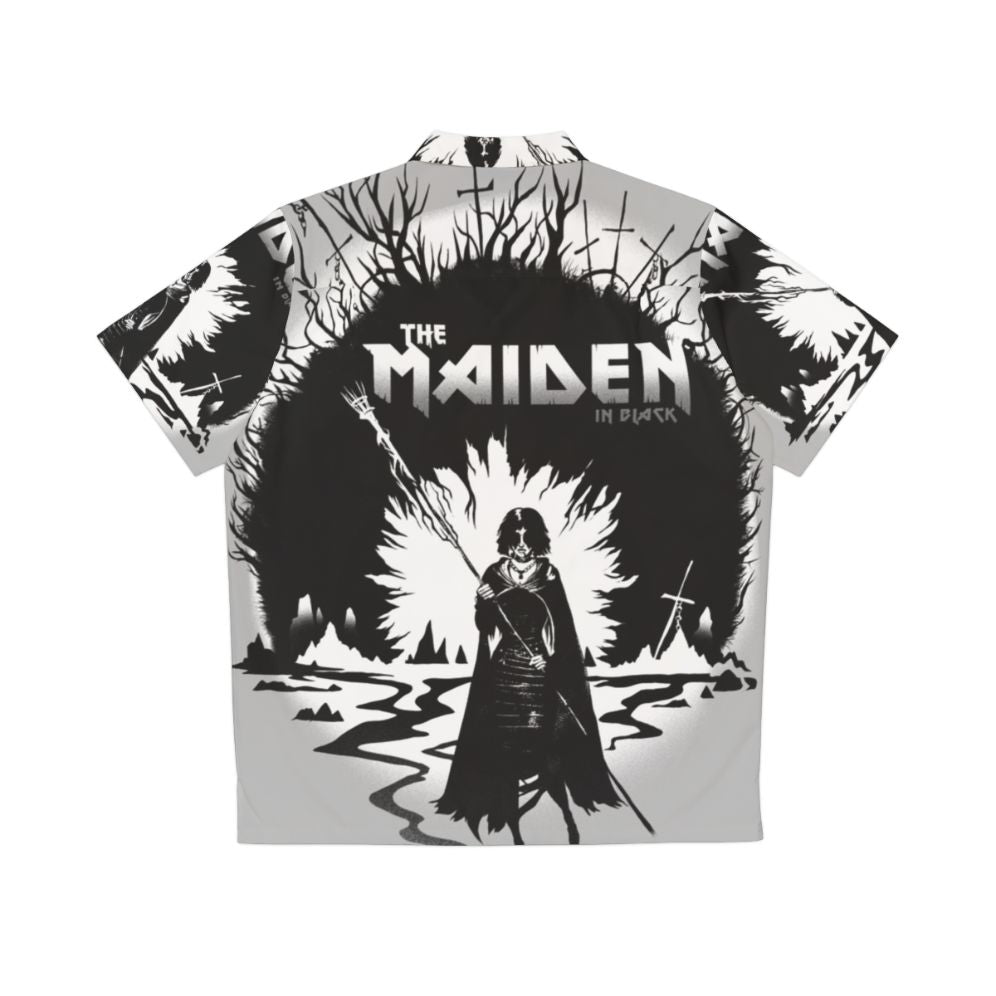 Dark Souls Bloodborne Inspired Hawaiian Shirt - Back